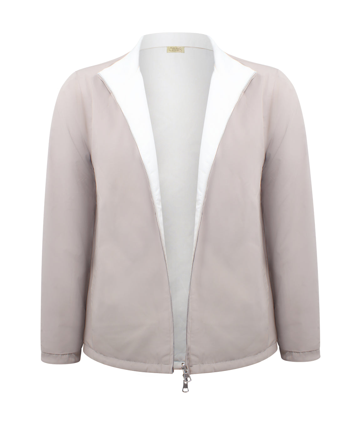 OZBAYS DUALSIDE JACKET SAND & IVORY.
