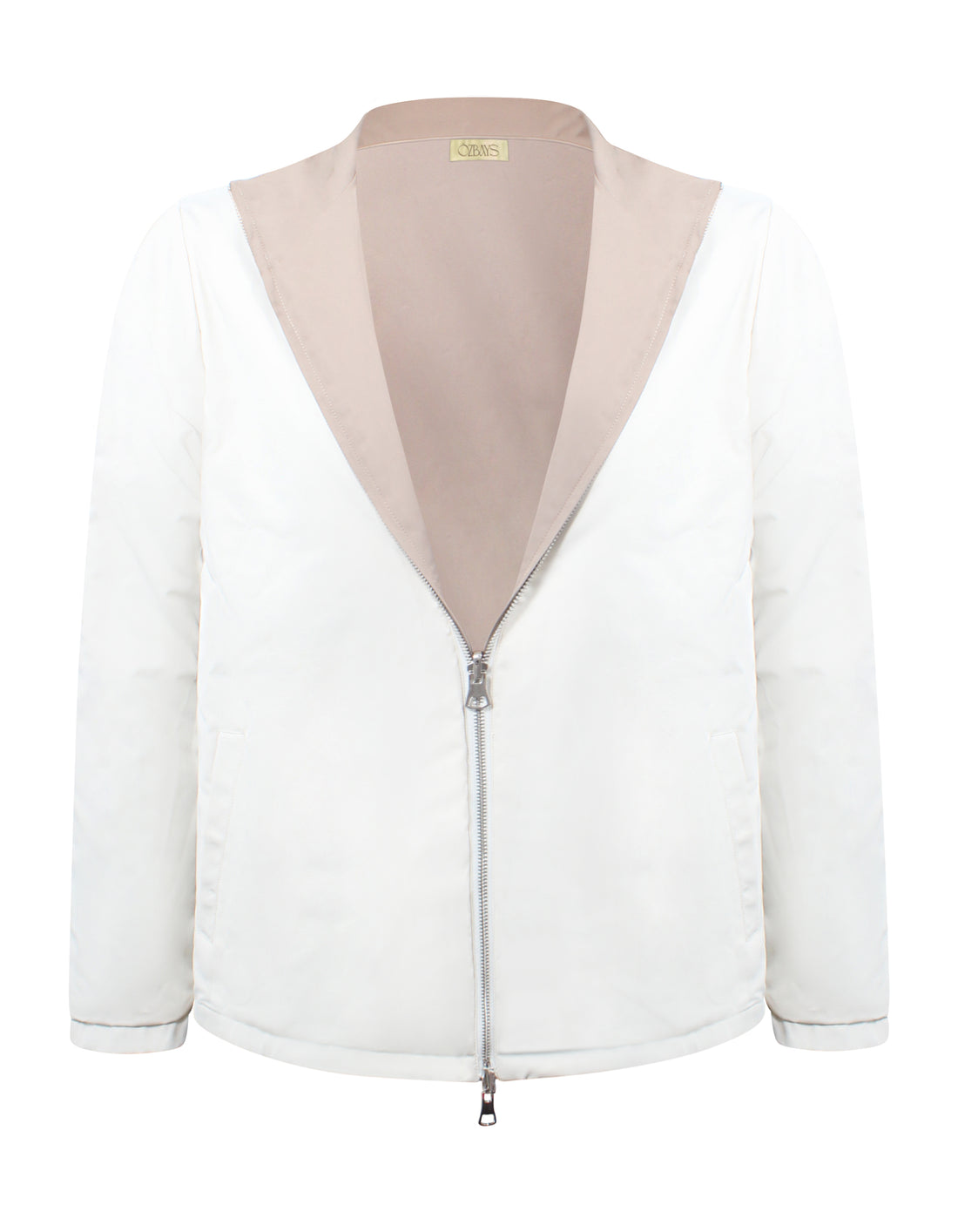 OZBAYS DUALSIDE JACKET IVORY REVERSE